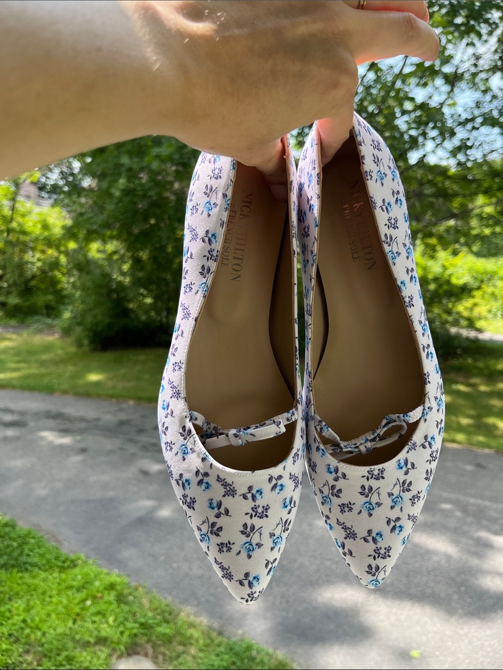 NEW Nicky Hilton x French Sole Size 8 Pink Flats - Picture 8 of 8